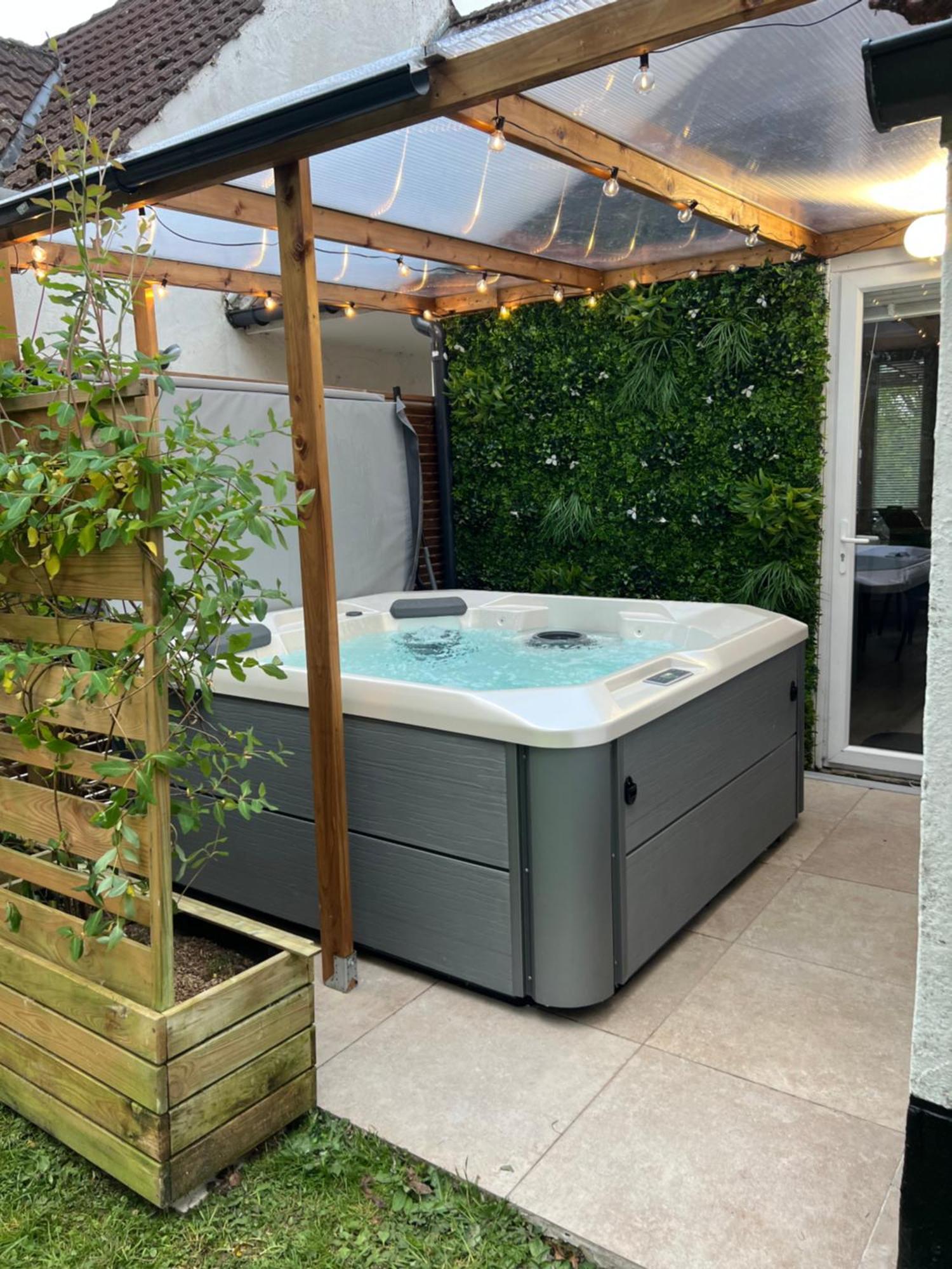 Ferienwohnung Le Nid Du Cygne Houlle Exterior foto